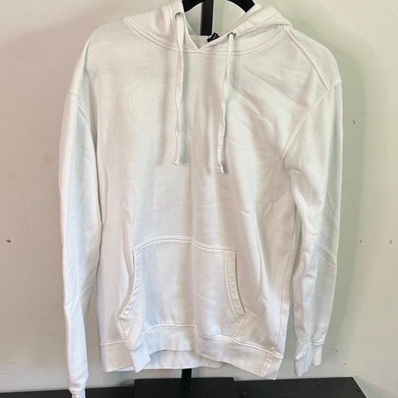 none Jackets & Blazers - Cozy White Hoodie for Women